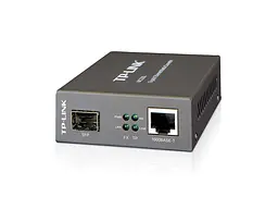 Перехідник з оптичного дроту на мідний, мережеве обладнання, MC220L TP-LINK