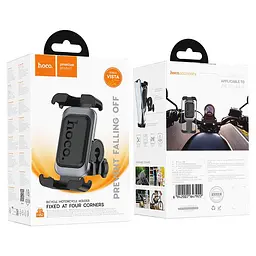Холдер Hoco H82 Vista bicycle Motorcycle Universal holder Чорний - мініатюра 2