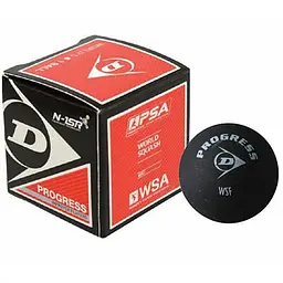 М`яч для сквошу Dunlop Progress 1 червоний
