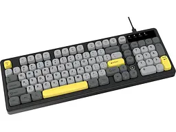 Клавіатура Ajazz AF98 Black USB-C Black Gray Yellow (AF98-BGY) - мініатюра 5
