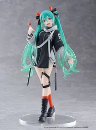Фігурка Taito Вокалоїд Міку Хацуне Vocaloid Hatsune Miku PUNK 18 см T V HM P 18 - мініатюра 2
