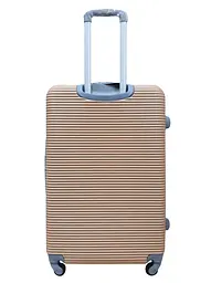 Валіза велика L ABS-пластик Milano bag 004 75,5×50×33,5см 105л Шампань - мініатюра 3