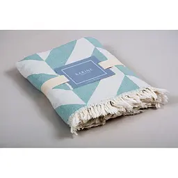 Плед-накидка Barine - Fishbone Throw Sage 130*180 - миниатюра 2