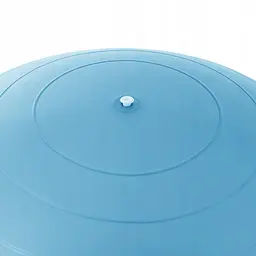 М'яч для фітнесу (фітбол) Springos 55 см Anti-Burst FB0006 Sky Blue - мініатюра 3