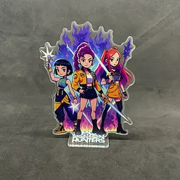 Акрилова колекційна фігурка (Кейпоп-мисливці на демонів) (KPop Demon Hunters) Huntrix 2
