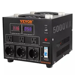 Перетворювач напруги VEVOR ST-5000VA 5000W 110V/220V