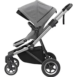 Детская коляска Thule Sleek Aluminum/Gray Melange [11000006] [107627] - мініатюра 3