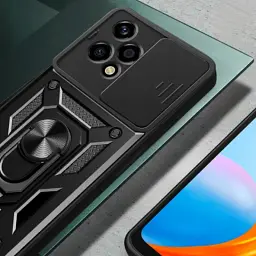 Чохол до мобільного телефона BeCover Military Honor 200 Lite Black (713044) - мініатюра 5