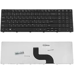 Клавіатура для ноутбука ACER (AS: E1-521 E1-531 E1-571 TM: 5335 5542 5735 5740 5744 7740 8571 8572) ukr чорний