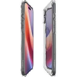 Прозорий чохол Spigen Ultra Hybrid MagSafe Black для iPhone 16 (ACS08206) - мініатюра 3