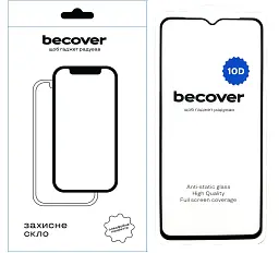 Скло захисне BeCover Samsung Galaxy A04e SM-A042 10D Black (711347)