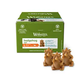 Натуральні ласощі для зубів собак WHIMZEES Dental Treats Hedgehog L 30 шт.