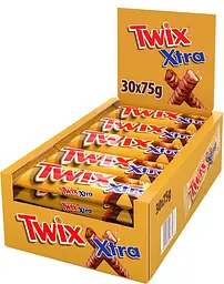 Упаковка батончиків Twix Extra 30 шт x 75 г - мініатюра 2