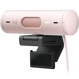 Веб-камера Logitech Brio 500 Rose (960-001421) - мініатюра 4