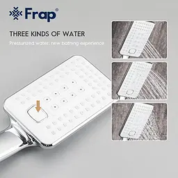 Змішувач для ванни Frap F3258 білий/хром - мініатюра 6