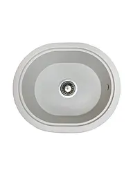 Кухонна мийка Adamant Circum 500x425x180 old stone 628223, Сірий