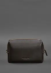 Шкіряна косметичка-несесер 3.0 темно-коричневий Краст - мініатюра 2