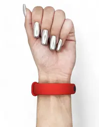 Силіконовий ремінець BeCover для Xiaomi Mi Smart Band 9 Red (711954) - мініатюра 5