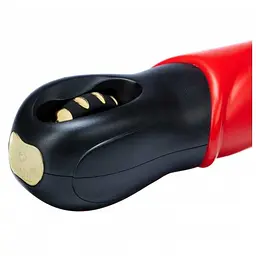 Стимулятор G-точки Vibratissimo Lee чорно-червоний Amor 20927 90648 - мініатюра 4