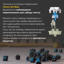 Клавіатура Ducky One 3 Cherry MX Blue RGB Black [DKON2108ST-CUAPXCLAWSC1] UA [126066] - мініатюра 11