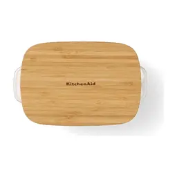 Форма для випікання KitchenAid з кришкою керамогранітна 0,9 л Фісташкова (CC007424-001) - мініатюра 3