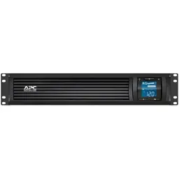 Пристрій безперебійного живлення APC Smart-UPS C 1000VA LCD RM 2U with SmartConnect (SMC1000I-2UC) - мініатюра 2