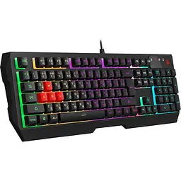 Клавіатура ігрова Bloody B140N, USB чорна - мініатюра 3