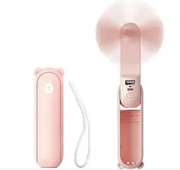 Вентилятор Jisulife F8X Pink