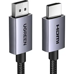 Кабель Ugreen DP125 DisplayPort to HDMI 2.0 4K 3m Black (35843) [140568]