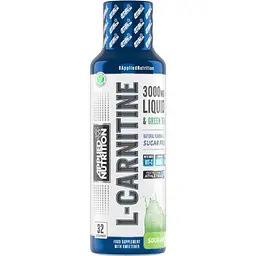 Жироспалювач Applied Nutrition L-Carnitine Liquid 3000, 480 мл - Кисле яблуко