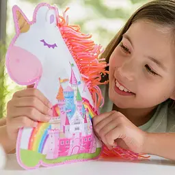 Набір для шиття подушки 4M KidzMaker Єдиноріг (00-04744) - мініатюра 6