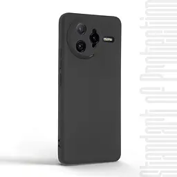 Чехол-накладка для смартфона Xiaomi Poco F7 Ultra противоударный, силиконовый, термополиуретановый (ТПУ), с защитой камеры и корпуса, черный, защита всего корпуса, ArmorStandart (ARM85216) - мініатюра 2