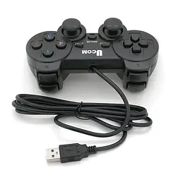 Джойстик геймпад для ПК Ucom PC USB Black - мініатюра 3