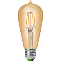 Світлодіодна лампа Eurolamp LED Deco, ST64, 7W, E27, 2700K, 2 шт. (MLP-LED-ST64-07273(Amber)) - мініатюра 2