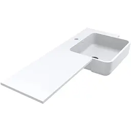 Умивальник Miraggio Fontana R mirasoft 0001600, Білий матовий