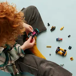 Конструктор LEGO City Картинг і гонщики 99 деталей (60400) - мініатюра 3