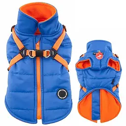 Puppia Mountaineer паппі маунтейнір жилет для собак, зі шлейкою xxl (VT1366_ROYAL BLUE_XXL)