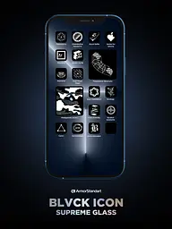 Захисне скло для Apple iPhone 11 Pro/XS, Supreme Black Icon, повноекранне загартоване скло 9H, 3D, протиударне, ультратонке, глянцеве, з олеофобним і жировідштовхуючим покриттям, з сіточкою на динамік, преміум, ArmorStandart (ARM59210) - мініатюра 11