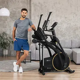 Орбітрек Hop-Sport HS-250CF Jucon чорно-золотистий - мініатюра 8