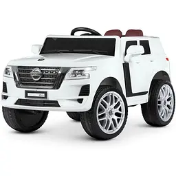Дитячий електромобіль Bambi Джип M 4837EBLR-1 білий до 40 кг