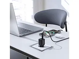 Мережевий зарядний пристрій Choetech PD5012 30 W GAN Black (PD5012-EU-BK) - мініатюра 6