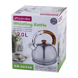 Чайник зі свистком Kamille KM-0694N 2 л - мініатюра 8