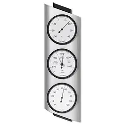 Метеостанція Moller 203983 Aluminium (203983), Сріблястий - мініатюра 2