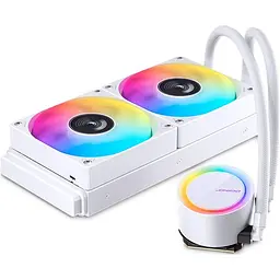СВО Jonsbo TG-240 White (Intel LGA1700/1200/115X/2011; AMD AM4/AM5/4PIN PWM) (TG-240 White) - мініатюра 2