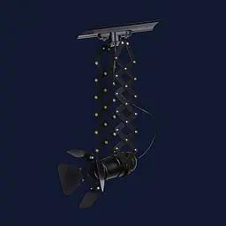 Люстра - прожектор в стилі лофт Levistella 5224 BK (трек)