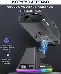 Миша ATTACK SHARK X6 Black - мініатюра 7