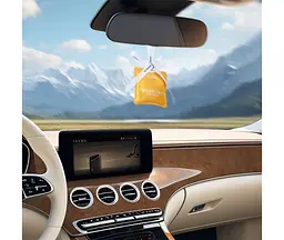 Освіжувач повітря для авто Baseus Margaret Series Car Air Freshener Pomelo Coast Custard Yellow - мініатюра 7