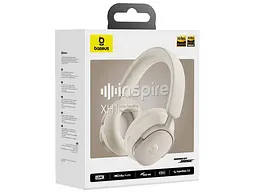 Навушники BASEUS Inspire XH1 White (A00085701233-00) - мініатюра 4