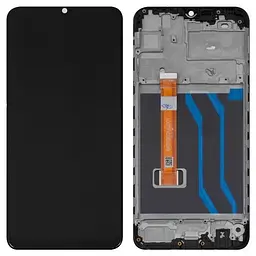 Дисплей для Oppo A31, чорний, з рамкою, Original (PRC), CPstrong015, CPstrong073, CPstrong081, CPstrong029, CPstrong03