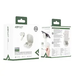 Навушники Acefast W4 true wireless earbuds with phone stand бездротові хакі - мініатюра 2